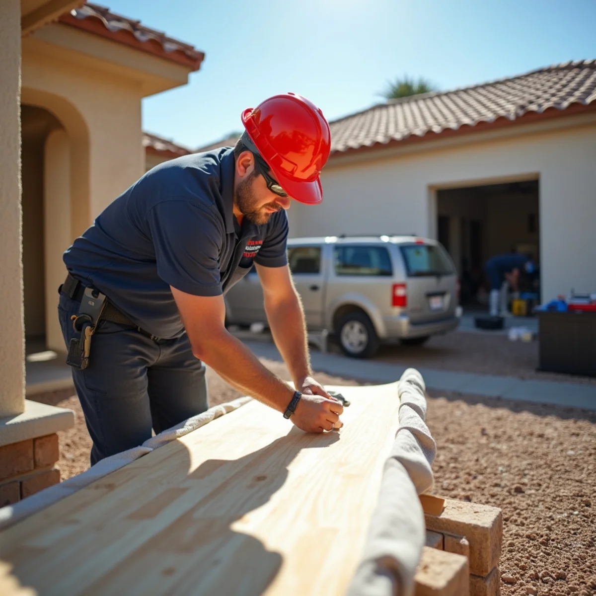 Professional technique for Board-Up and tarps: Protecting a Damaged Home