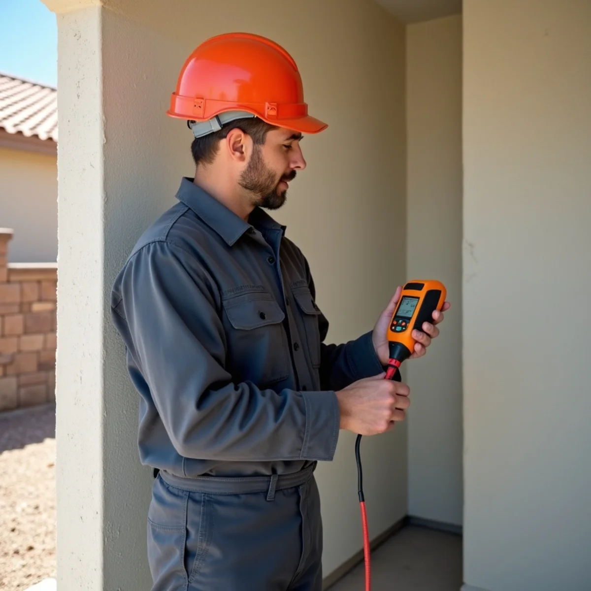 Moisture detection and structural drying in Boulder City property