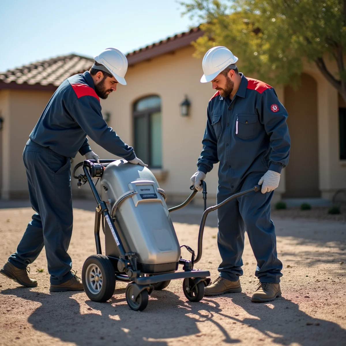 Equipment operation during unattended death & trauma cleanup