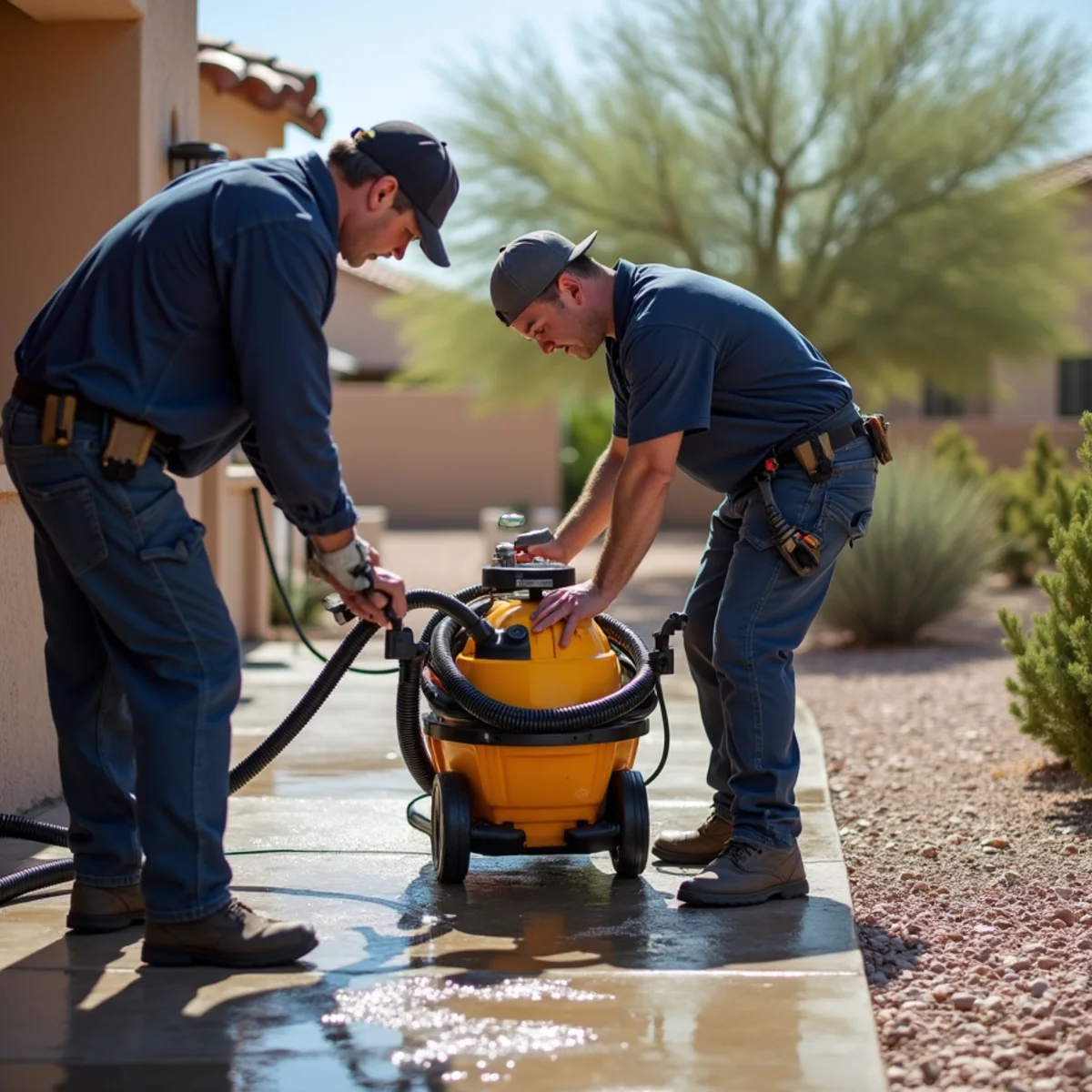 Equipment operation during emergency water extraction