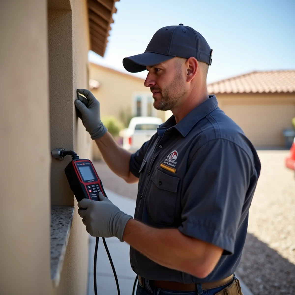 Moisture detection and structural drying in Winchester property